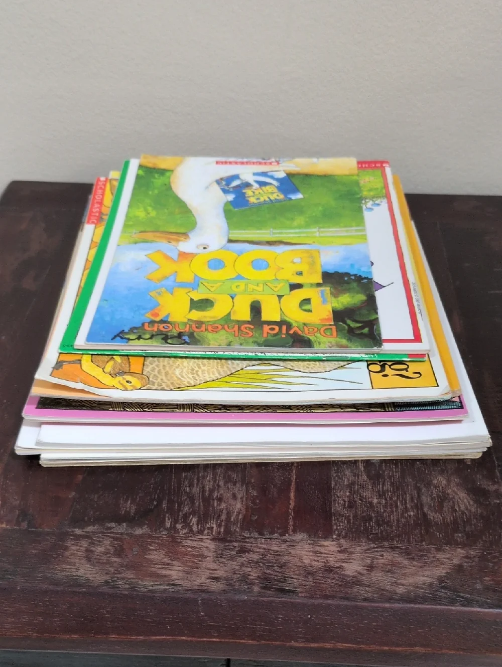 Scholastic Vintage Children's Lot of 13 Fiction Picture Books Misc. Authors